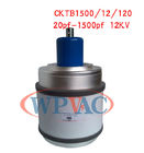 Condensatore ceramico variabile ad alta tensione 20~1500pf 12KV CKTB1500/12/120 di vuoto