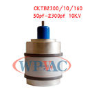 Prestazione affidabile variabile del condensatore 50~2300pf 10KV di vuoto ceramico