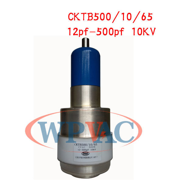Piccola dimensione ceramica variabile del condensatore di vuoto CKTB500/10/65 per industria a semiconduttore