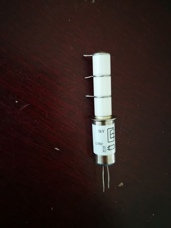 10KV ceramico bianco JPK43C234 12VDC che porta il commutatore ad alta tensione del relè di 25A rf per l'applicazione dell'accoppiatore di antenna