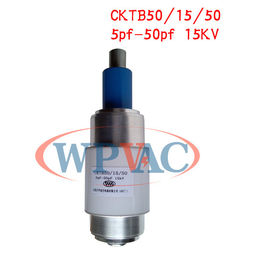 Condensatore variabile ceramico 6~50pf 15KV di vuoto CKTB50/15/50 per la corrispondenza di rf